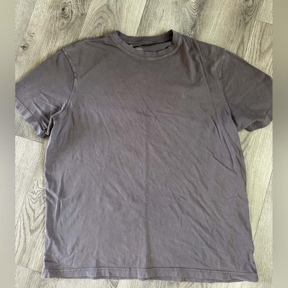 Men's Gray American Eagle T-Shirt